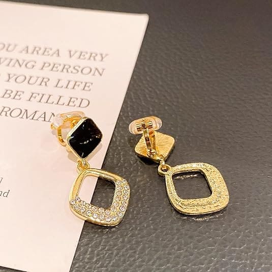 Korean Short AD Studded Earrings