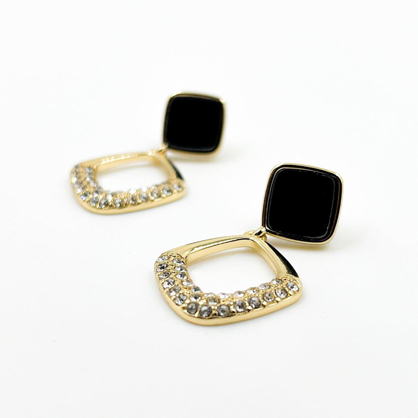 Korean Short AD Studded Earrings